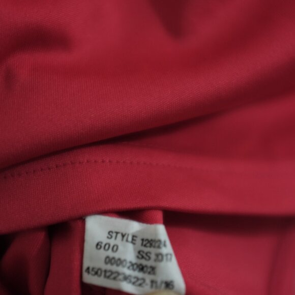 Under Armour Boys tshirt says Baseball Loose Heatgear Red size YLG - Picture 3 of 5